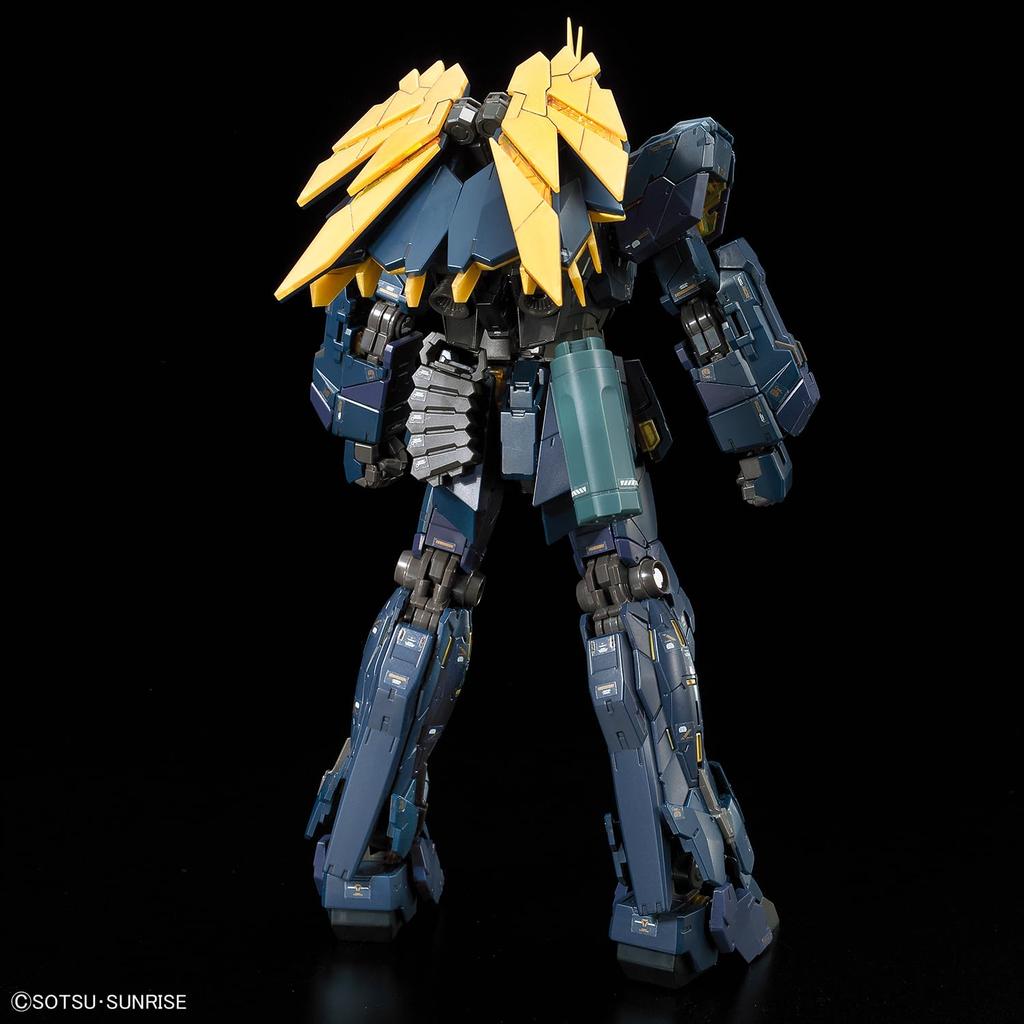 BANDAI SPIRITS RG Мобильный доспех Гандам UC Юникорн Гандам Блок 2 Банши Норн Масштаб Пластиковая модель 1/144 Предварительно окрашенный