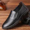 Модные мужские повседневные туфли Hollow Breathable Walking Shoes 2024 Summer Slip on Loafers Man Comfortable Platform Sandals Zapatos Hombre