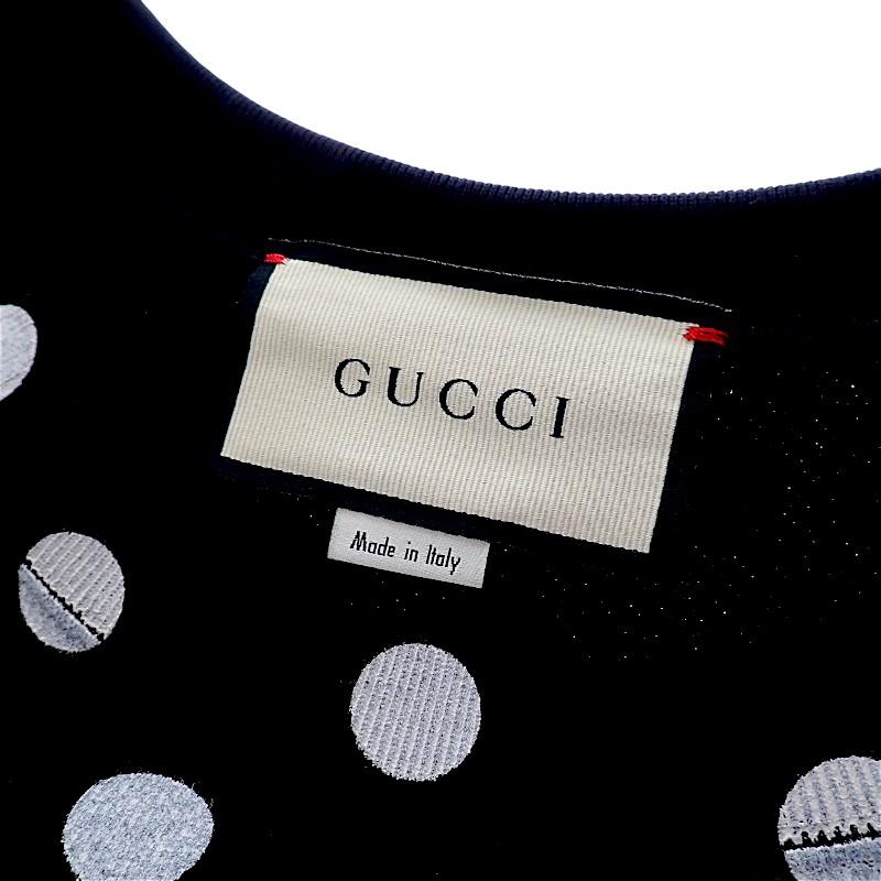 GUCCI  617964 XJCLB XS sweat black cotton mens