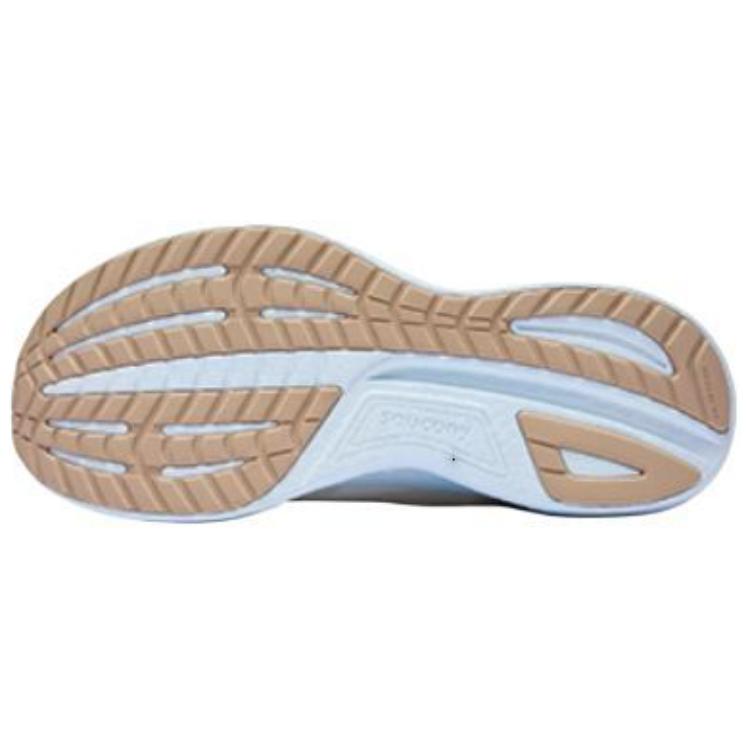 SAUCONY Ride 18 Versatile Comfortable Summer Nautical Durable Low-Top Running Shoes Unisex Running Shoes Beige Orange S21000-601