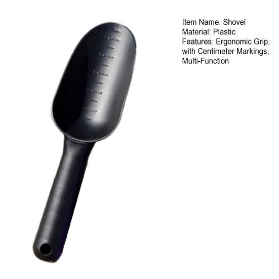 Пластиковая садовая лопатка, ручная лопатка с сантиметровой разметкой, совок для песка для пляжа, многофункциональный инструмент для копания, пересадки, рыхления почвы