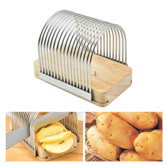 Хлеборезка Yousheng, профессиональный кухонный инструмент, практичный домашний резак для хлеба, тостов, руководство по нарезке, форма для выпечки