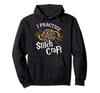 I Practice Stitch Craft Knit Funny Knitting Hoodie -