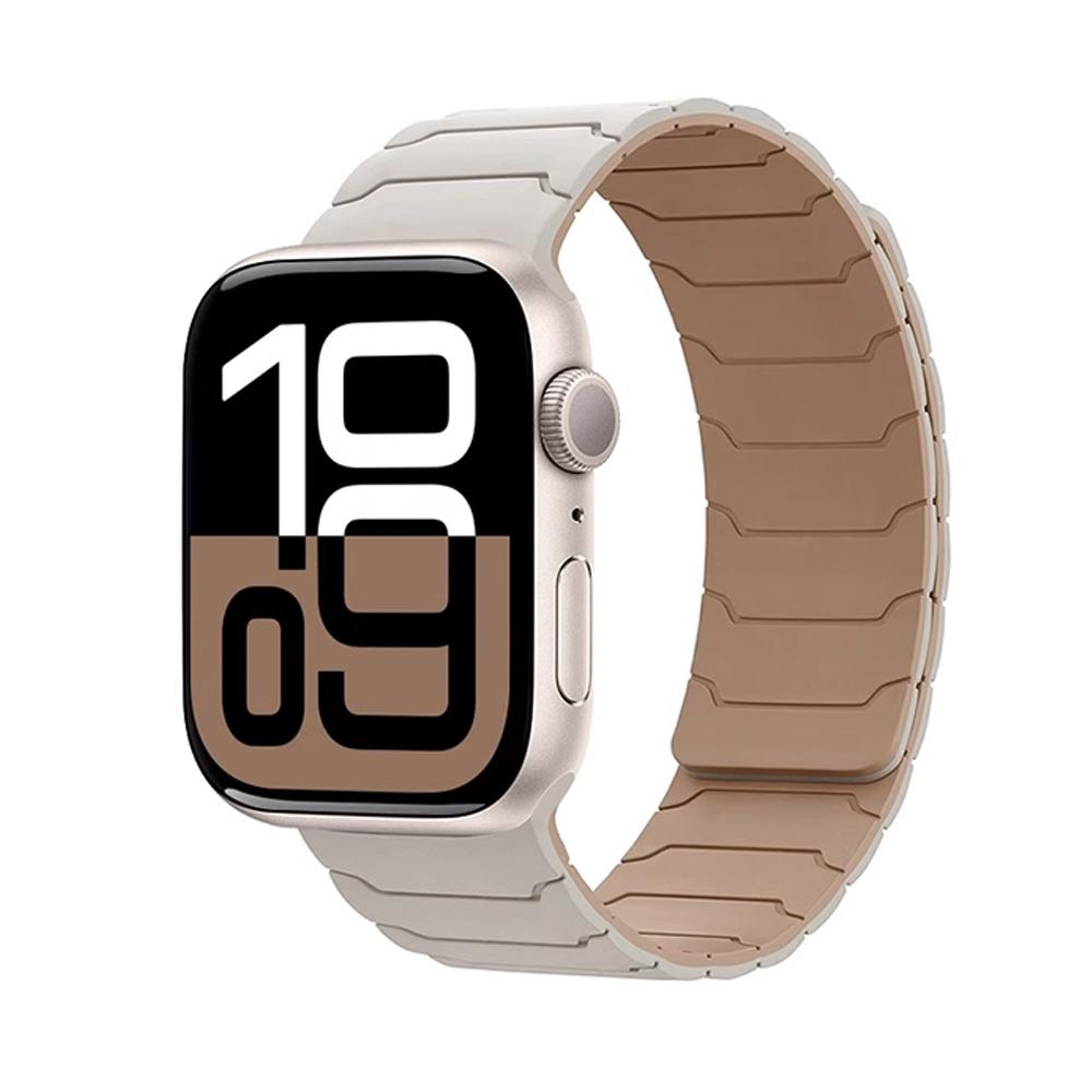 Магнитные ремешки для Apple Watch 11 Ремешок 46мм 42мм 45мм 44мм 40 41 Звеньевой браслет ремешок IWatch Серии SE 10 9 8 7 6 5 Ultra3 49мм