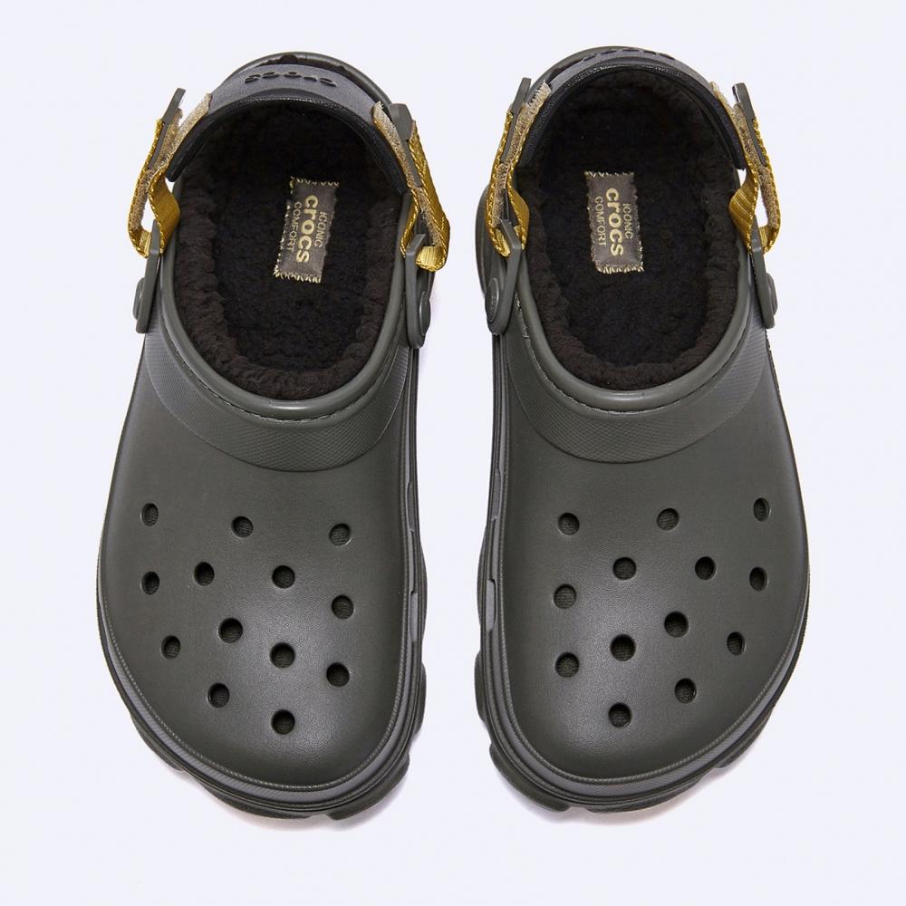 Crocs Сабо All Terrain Linen Оливковое 207936 3j5