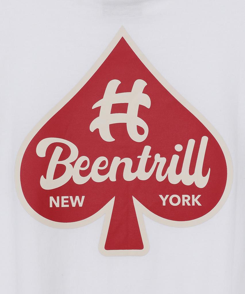 Футболка BEENTRILL Spade Hashtag (белый)