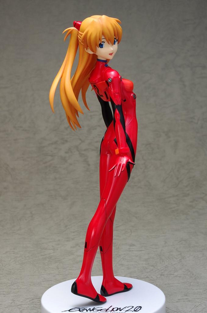 Evangelion 2.0 You Can (Not) Advance! Asuka Langley Soryu Plug Suit Ver. (1/10 Scale PVC Painted Complete Figure)