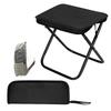 Складной стул Lynvora, легкий уличный табурет, компактный, удобный для переноски, черный - Очень прочный и удобный для сидения, идеально подходит