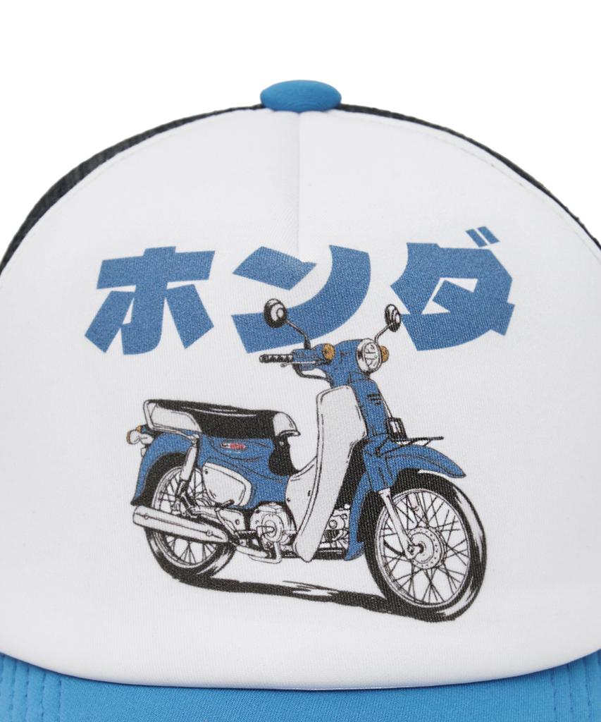 PHYPS МОТОЦИКЛ Super Cub Сетчатая Бейсболка Синяя
