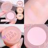 Трехслойные румяна для хайлайтера, матовые трехслойные тонкие мерцающие хайлайтеры, осветляющие, стойкие, водостойкие и невыцветающие пудры для макияжа