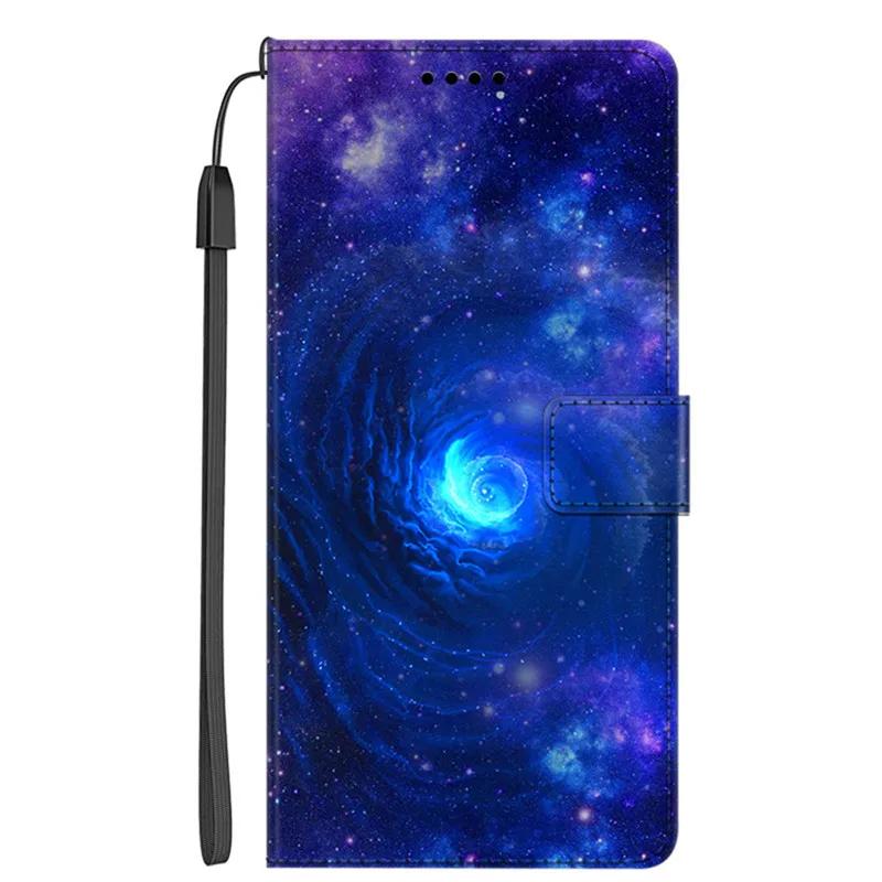 Чехол-книжка с магнитом из кожи для Motorola Edge 60 Pro, кошелек-книжка с откидной крышкой для Moto Edge 50 Neo S50 G05 G24 Power, Чехол для телефона Funda