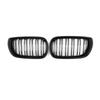 Car ABS Front Bumper Radiator Kidney Grilles Gril For BMW E46 3 Series 2002-2005 Car Accessories Styling Gloss Black