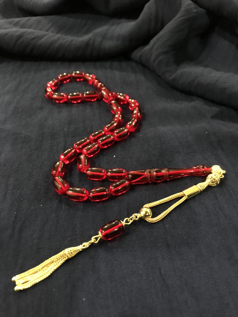 Огненные янтарные четки из стерлингового серебра 925 пробы с желтыми кисточками Розарий Teasbeh Rosari Ювелирный аксессуар в подарок