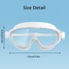 Big Frame Swimming Goggles Adults Swim Glasses for Men Women Anti-fog Goggles Waterproof Silicone Eyewear Glasses