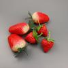 Simulated Strawberry Model Beautiful High Simulation Plastic Fake Strawberry Model Fake Simulated Strawberry Model Simulated Strawberry Model