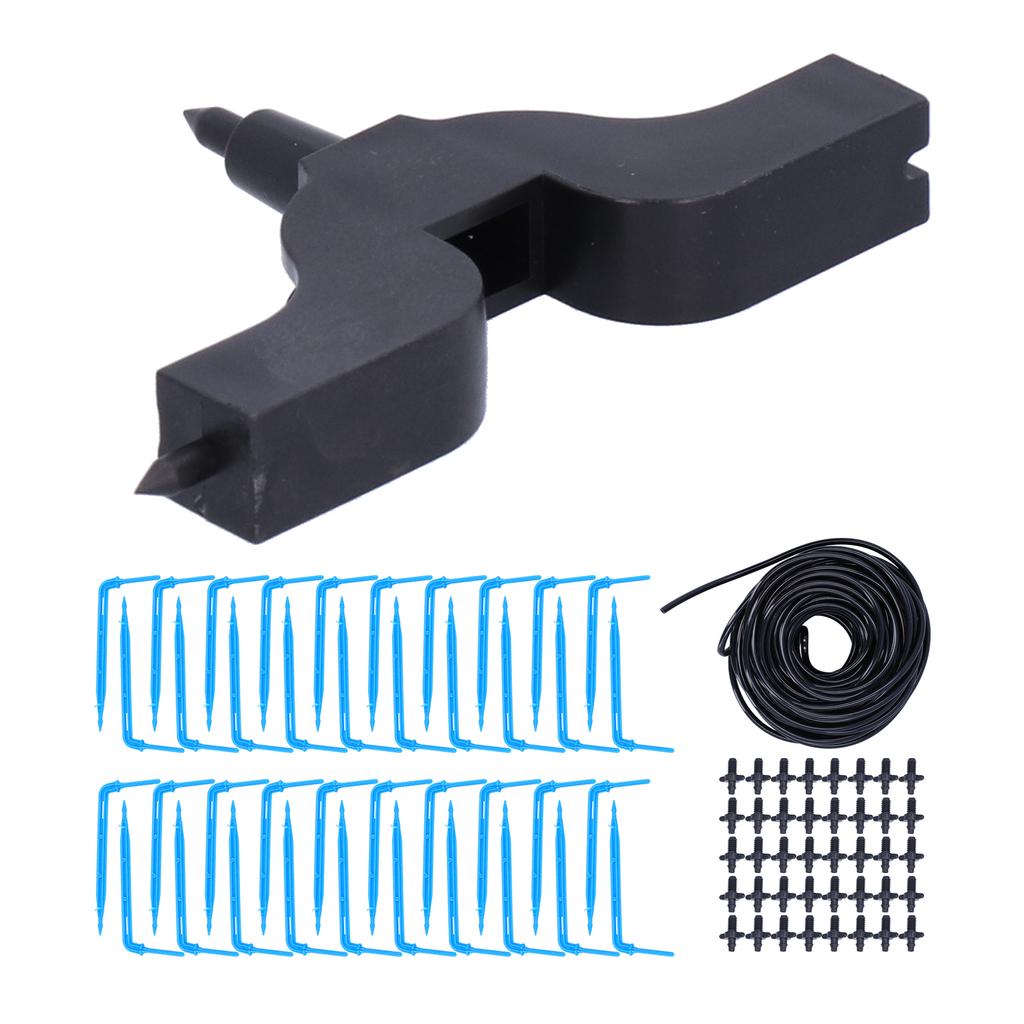 Комплект для капельного орошения, набор шлангов для полива капельниц, 15 м, садовая теплица, аксессуар для рассады