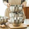 Глубокая миска для смешивания JINGRX из нержавеющей стали