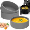 Форма для яиц для аэрофритюрницы Силиконовые чашки для пашотницы Антипригарная форма для варки яиц Чашка Форма для микроволновой печи Прибор для приготовления яичных укусов для духовки Кухня