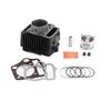 52.4mm Cylinder 110CC 4-Stroke Engine Piston Kit Motor For Jialing Zongshen Lifan Motoblock ATV