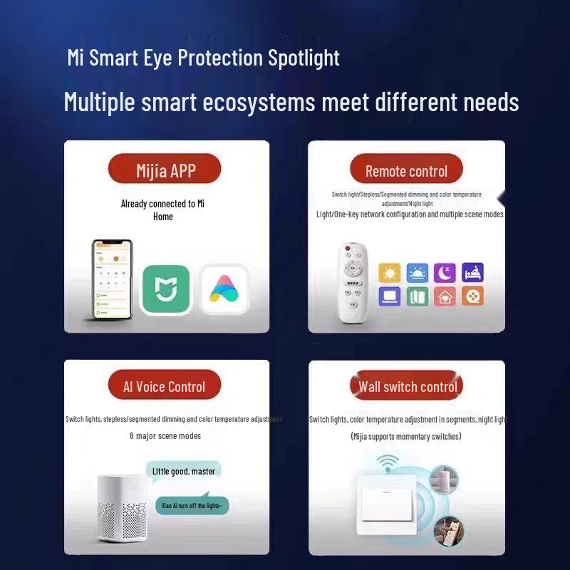 Smart Dimming & Color-Changing LED Recessed Spotlight for Anti-Glare Villa Wall