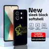 Модный чехол для телефона N-nasH Fishing Brand для Redmi Note 14 13 12 11 Pro Plus S 5G 14C A3, мягкая черная крышка для телефона