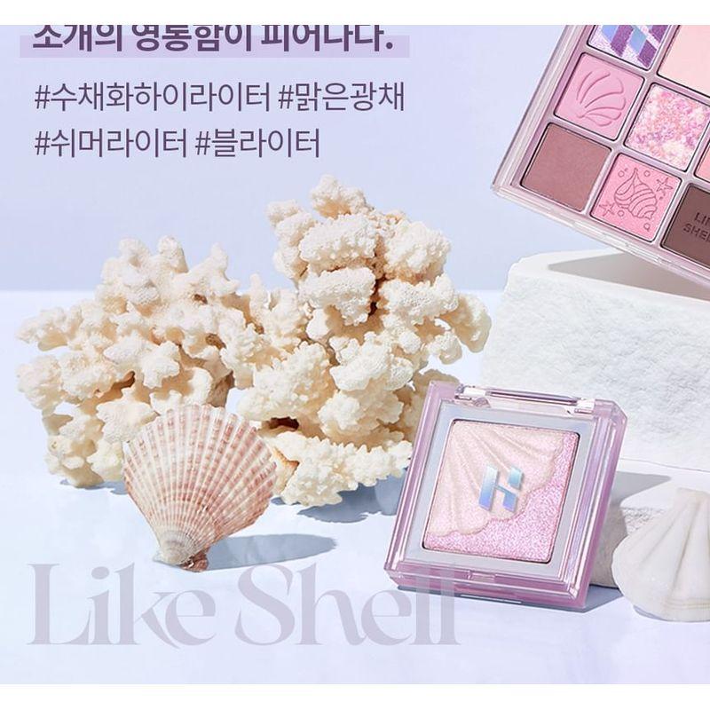 HOLIKA HOLIKA Хайлайтер 'Glow Shell' - 2 цвета