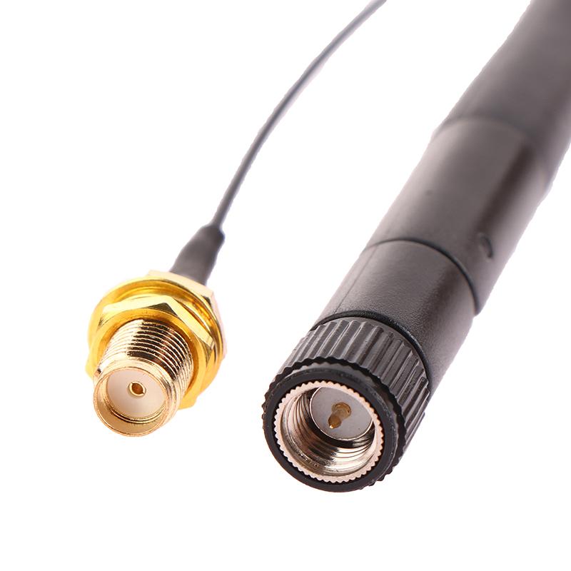 Esp8266 Esp32 Мужской кабель с косичкой 3Dbi Wi-Fi 2,4G Антенна Sma-Ky Мужской беспроводной маршрутизатор 17 см PCI U.Fl Ipx To Sma-Ky