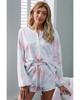 Knit Tie Dye Pajamas Set