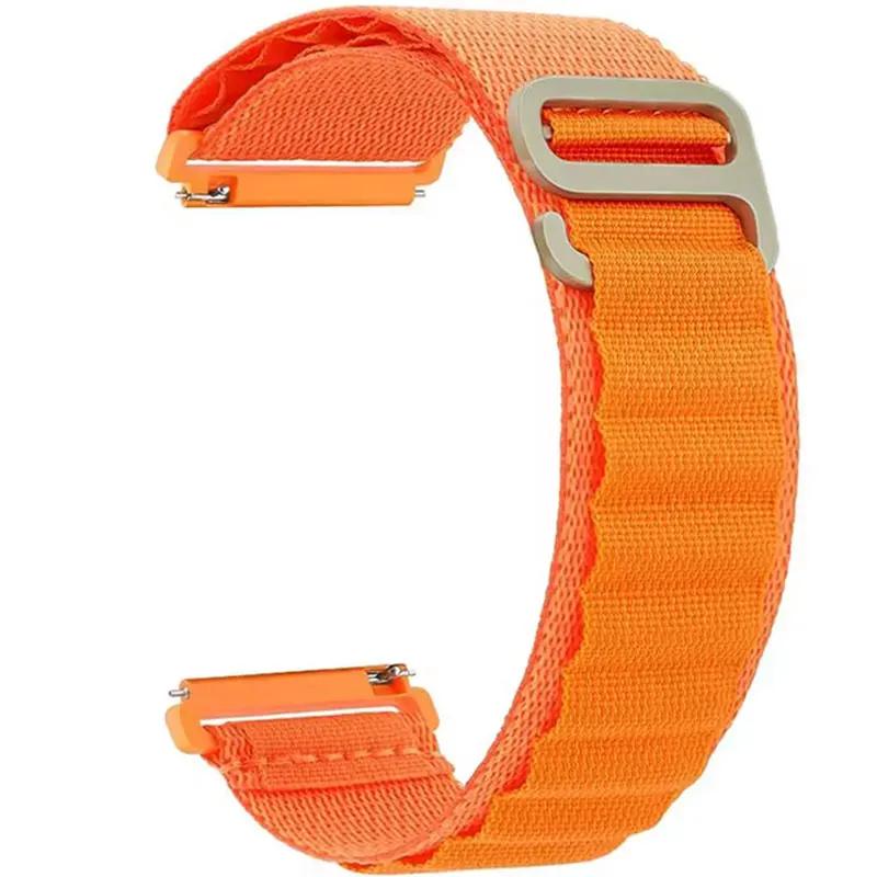 20mm 22mm Alpine Loop Strap For Garmin Vivoactive 6 5 4 3 Venu 2 3 Bracelet Garmin Forerunner 55 158 745 965 265 255 645 SQ SQ2
