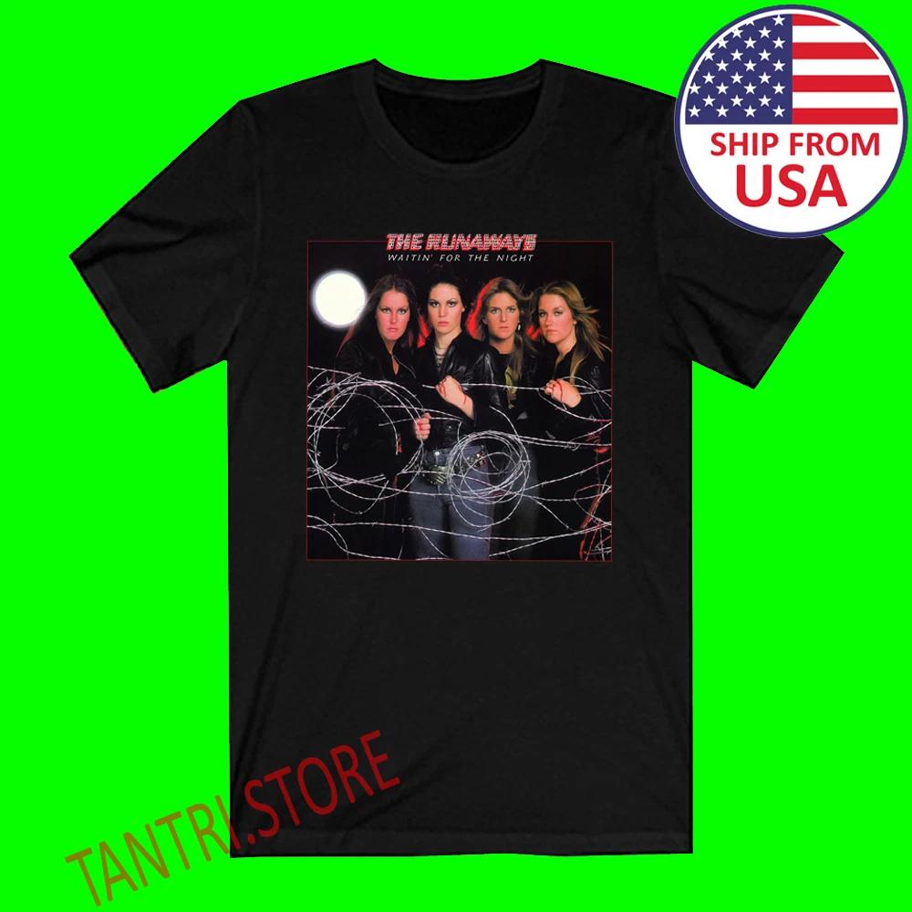 The Runaways Waitin For The Night Мужская Черная Размер S-3XL