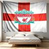 Liverpool F.C Print Tapestry - Portable Wall Decor Cloth, for Home, Dorm, Travel, Bedroom, Living Room - Ideal Birthday Housewarming Gift