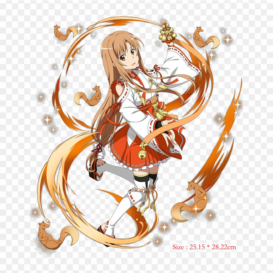 Sao Sinon Kirito железные нашивки для одежды, наклейки с аппликацией на одежду, термочувствительная нашивка на заказ