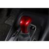 ABS Bright Red Gear Shift Knob Cover Trim For Toyota Corolla -