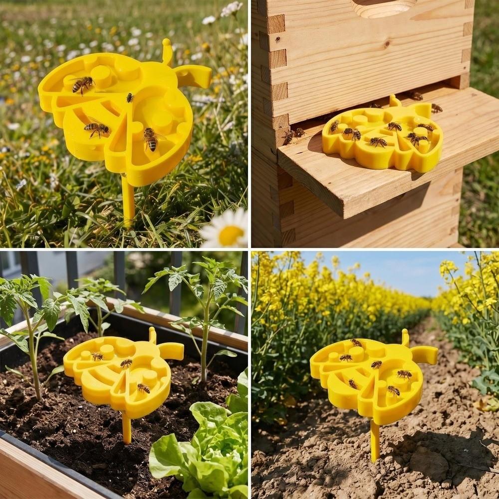 3D-printed Insect Water Cup Plastic Bee Water Dispenser Bee Water Station Balcony
