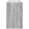 Bathroom Wall Cabinet Grey Sonoma 80 x 25 x 40 cm Particleboard
