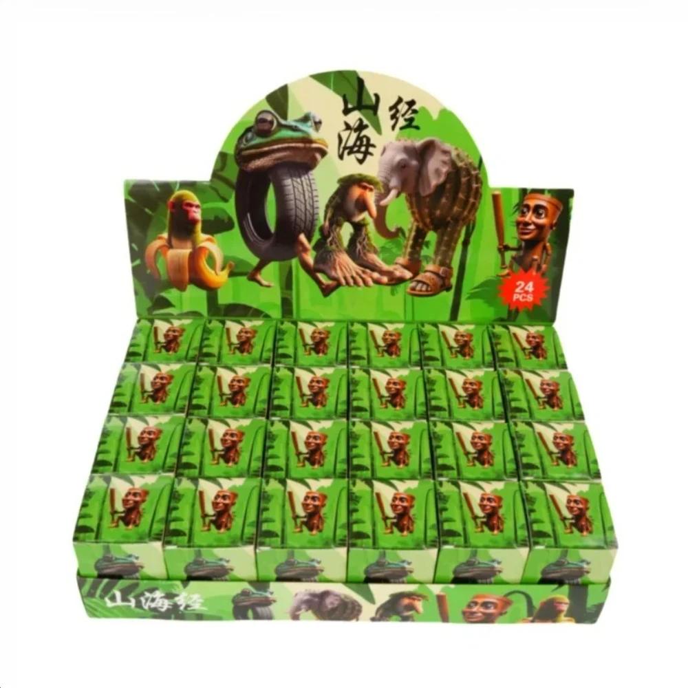 24 шт. Группа охотников на ведьм/Игрушка-сюрприз для промывки мозгов Тралареро Тралала Тунгтунгтунг Сахур Бомбардинокрокодило Фигурки Брелок @/