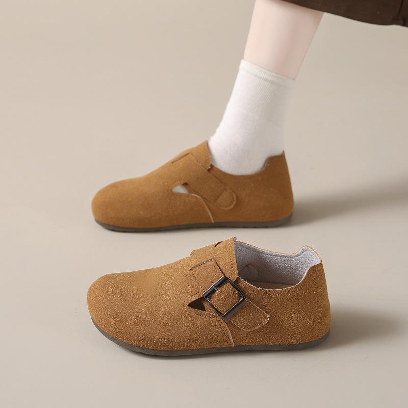 Туфли Boken матовые, плоские, одна педаль, мягкое дно, мягкая поверхность, удобные, уродливые, милые, японские ретро-туфли Boken, одиночные туфли ZY8583