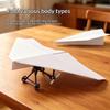 Электрический радиоуправляемый набор для сборки бумажного самолета DIY RC самолет с гироскопическим стабилизатором Идеально для детей Родительско-детские игры