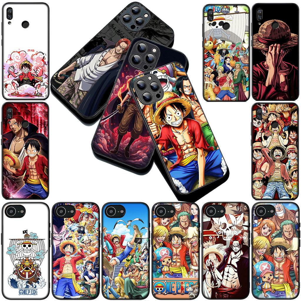 Shanks Red Hair One Luffy Pieces Phone Cover for Motorola Moto Edge 70 60 Fusion NEO Pro G Stylus G56 G96 G04 G05 20 Soft Case
