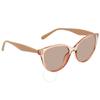 Salvatore Ferragamo Beige Cat Eye Ladies Sunglasses Sf1073s 278 54