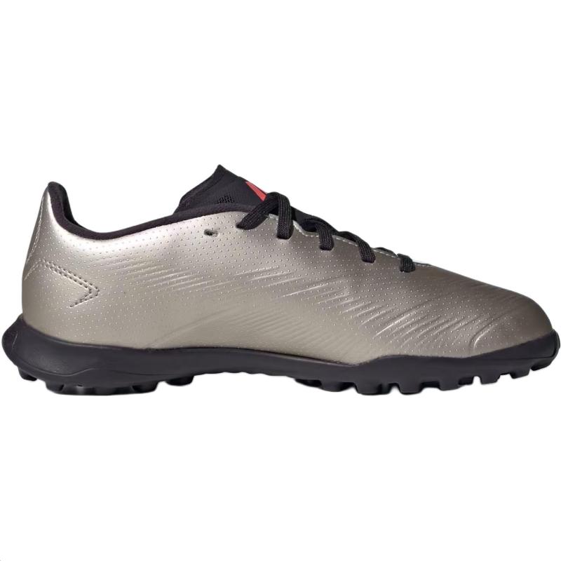 Adidas PREDATOR LEAGUE Износостойкие Низкие Детские Футбольные Бутсы Серебристо-Черные Детские Кроссовки IF6414