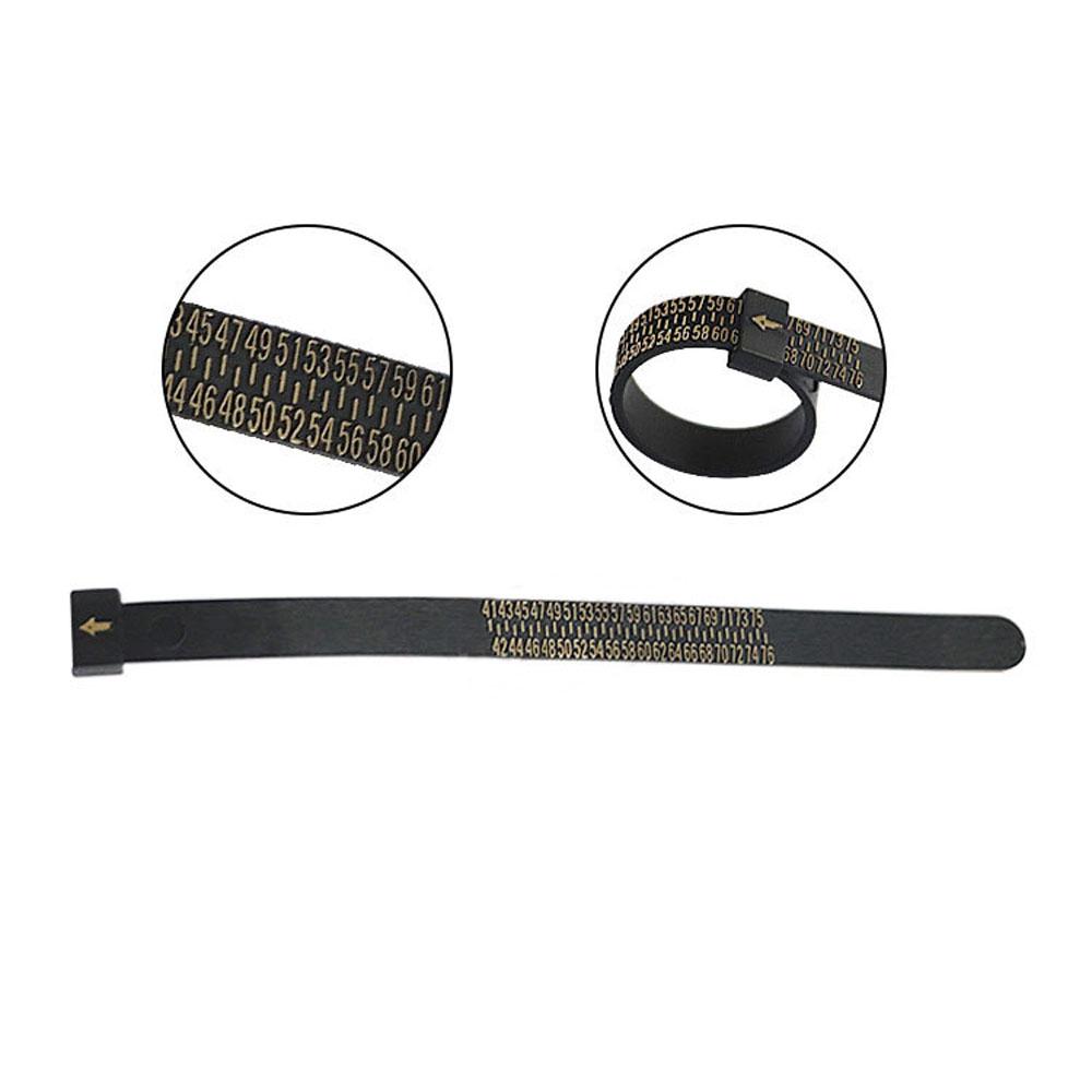 US UK EU Ring Measurement HK JP Soft Ruler For Wedding Band Ring Sizer Jewelry Tools Measure Gauge