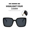 3pcs Sets Vintage Rectangle Sunglasses Men Women Luxury Brand Designer Colorful  Driving Sunglasses UV400 Y2K Retro Sun Glasses