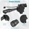 X Autohaux Car Steering Column Turn Signal Switch Combination Cruise Control Switch 25743473 for Cadillac 2004-2007 Accessories