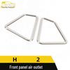 Haval H2 Front Panel Stainless Steel HVAC Decorative Sticker