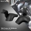 Motorcycle Air Deflector Mid-Frame Heat Shield Trim Cover For Harley Softail Breakout FXBRS Street Fat Bob FXDB FXFBS FLSB 18-24