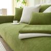Sofa Cushion Herringbone Chenille Four Seasons Universal Non-Slip Stain-Resistant Solid Color Sofa Slipcover Cover Cloth Sofa Cover