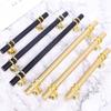 Handles Drawer Cabinet Furniture Kitchen Handles for Cabinet Knob Door Drawer Furniture Kitchen Knob Modern Simple Golden Silver