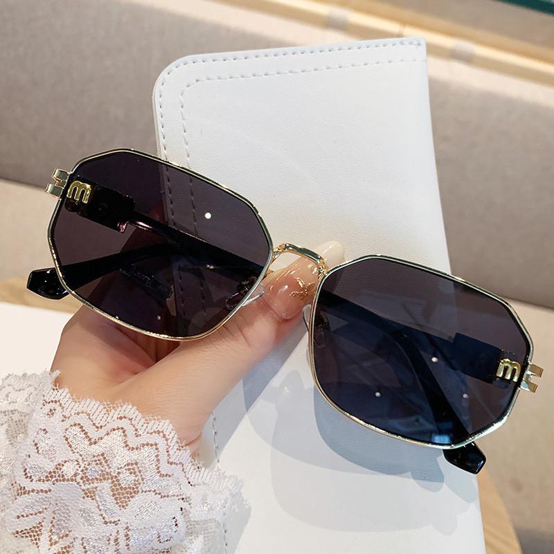 M House Polygon Sunglasses With Uv400 Protection For Fashion Casual And Travel
