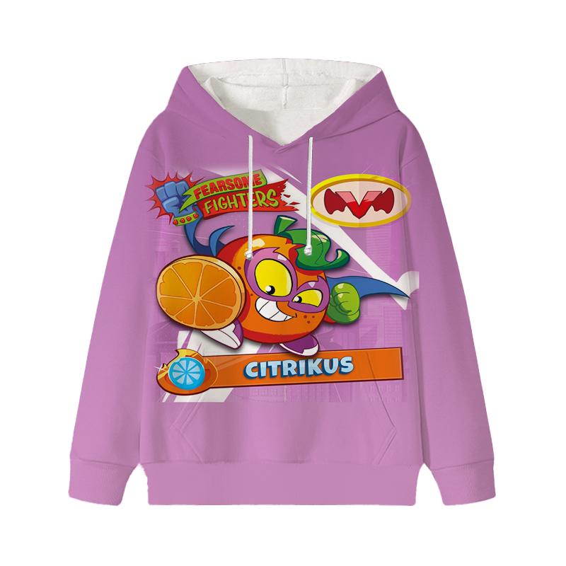 Superzings Hoodies Kazoom Kids 3D Print Hoodie Boys Girls Streetwear Sweatshirt Kids Harajuku Pullover Clothing